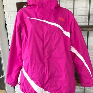 Girls North Face Shell plus fleece liner